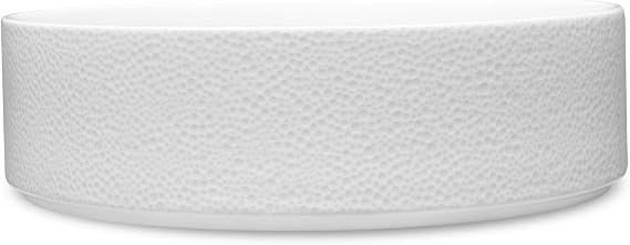 Noritake ColorTex Stone White Stax Serving Bowl, 10", 67 oz.