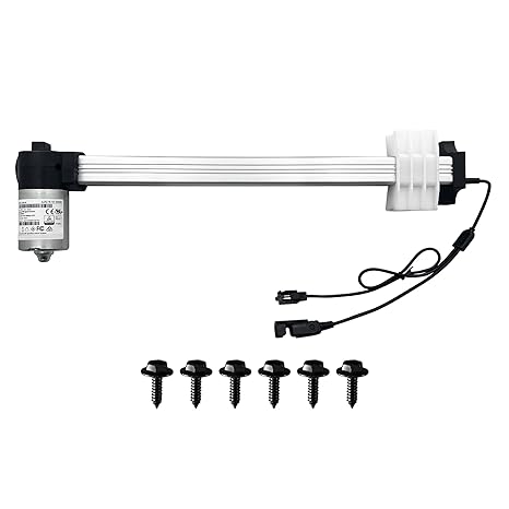 Motor Model JLDQ-18 JLDQ.18.137.333D01 Actuator for Power Recliner Couch | 2 Plugs Stroke 333mm Linear Actuator for Lift Chair Electric Sofa Parts Replacement