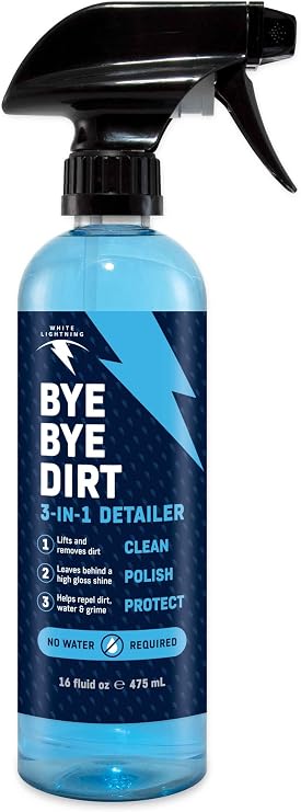 Bye Bye Dirt Quick Detailer Bike Cleaner 3-in-1 Spray 16 fl oz