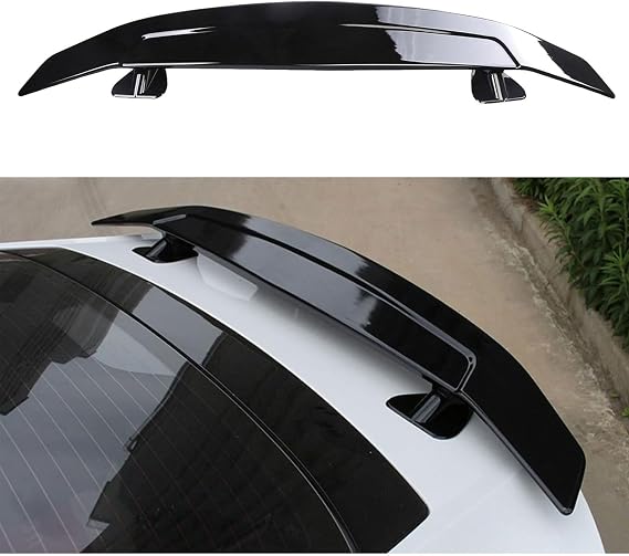 Car Rear Trunk Spoiler for Kia K5 (Facelift 2023) 2023 2024 2025, Tailfin Tail Fin Tailgate Bumper Diffuser Spoiler Styling Accessories,Gloss Black