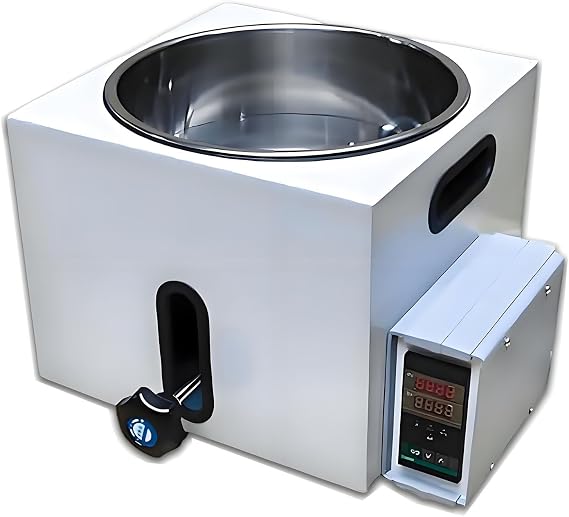 Lab Lift Type Oil Water Bath, ±1℃ Accuracy LED Display, Swift Heating for Medical Research & Biotechnology Labs