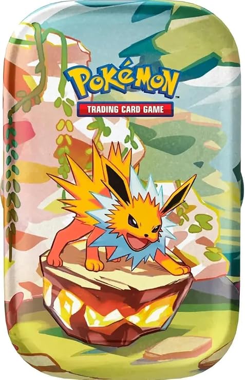 Pokemon TCG Scarlet & Violet 8.5 Prismatic Evolutions Mini Tin - 1 Random Art