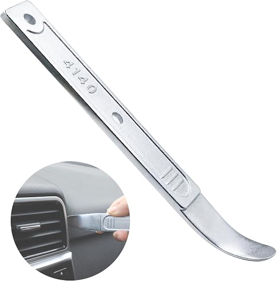 AKGUN 4140 Pry Tool, Car Trim Removal Tool Kit, Trim Removal Tool Pry Tool | Mighty Miniature Portable Multitool, Door Panel, Window Screen Removal