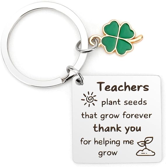 Gifts for Teachers - Thank-you Teacher Christmas Gift,Teacher Appreciation Gifts,Stocking Stuffers Back to School Teachers Retirement End of Year Gift Valentines Birthday Present Keychain