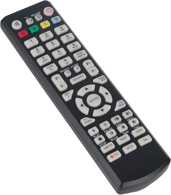 ALLIMITY Remote Control Fit for Micro Kartina Relax Like Dune HD HD Smart,