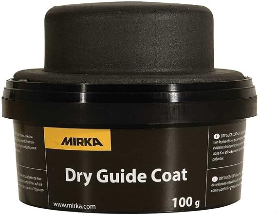 Mirka Dry Guide Coat Black, For Auto Body Sanding on Light Surfaces, 100g