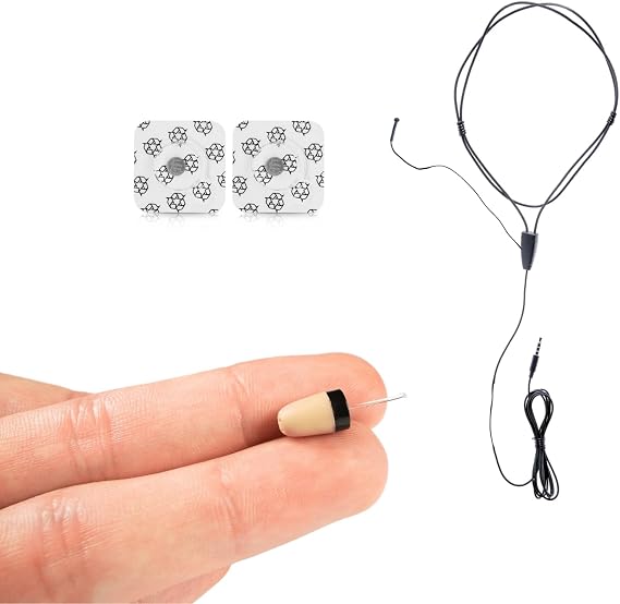 Spy Earpiece for Exams Wired Hidden (Vip Pro SuperMini + Microphone)