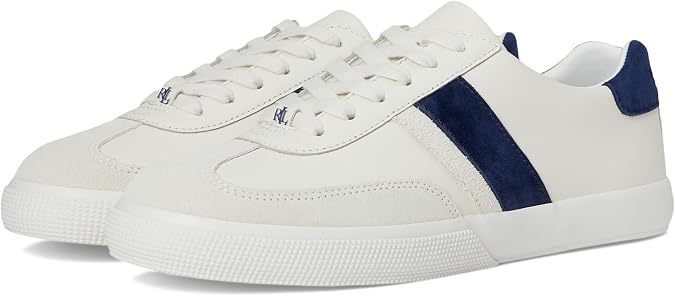 Lauren Ralph Lauren Two-Tone Braylee Leather & Suede Sneakers