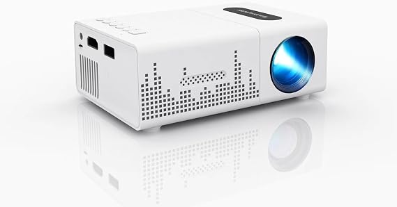 Mini Home Theater HD Projector, US Plug, Remote Control, Supports Smartphone Screen Sharing, Compatible with Smartphone/USB Interface, Suitable for Indoor And Office Use