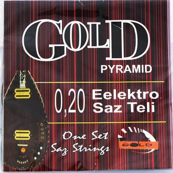 Pyramid Electric Saz Electro Baglama Strings 0.20mm