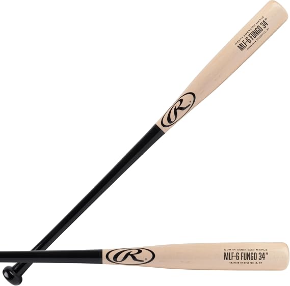 Rawlings | Maple FUNGO Training Bat | Baseball/Softball | Multiple Lengths | Multiple Colors