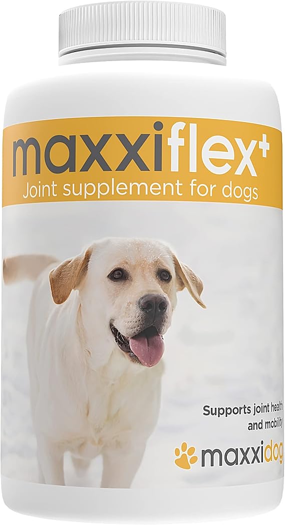 maxxipaws maxxiflex+ Hip & Joint Care for Dogs - Glucosamine MSM 60 Tablets
