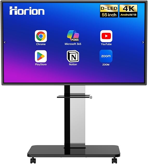 HORION 55-Inch 4K Digital Whiteboard, Smart Board for Classroom & Office