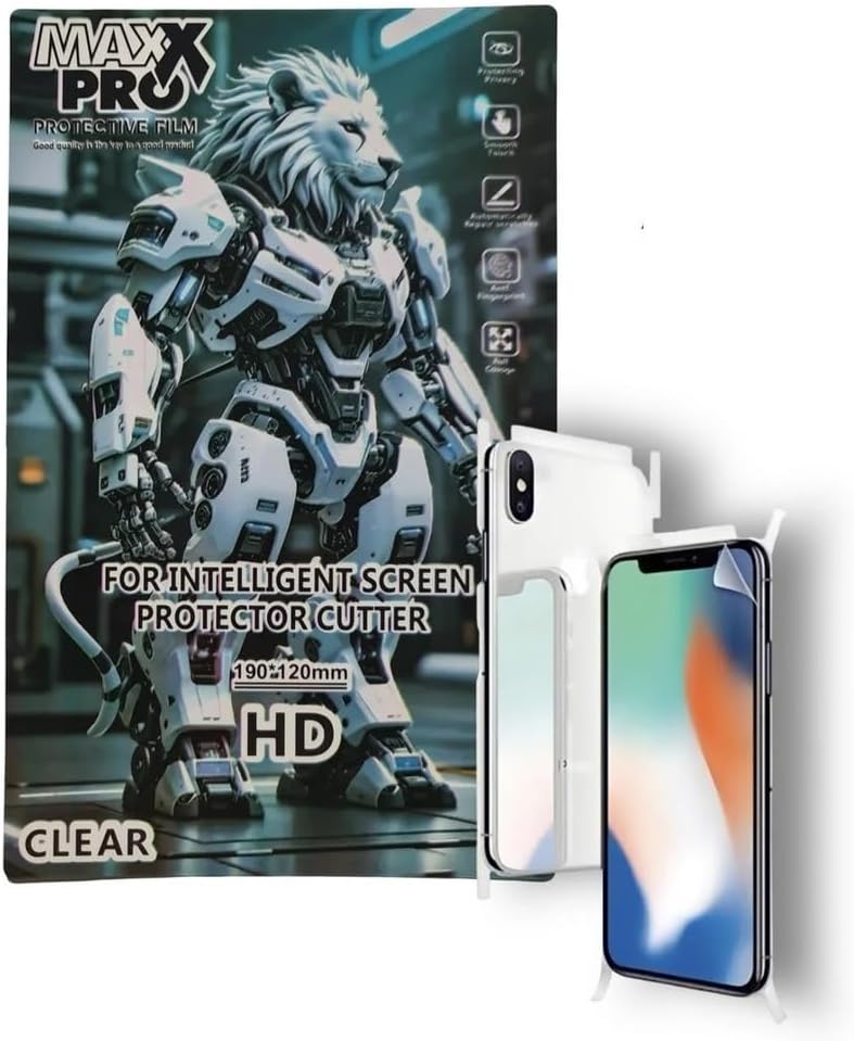 Nothing Phone 3 Uyumlu Nano Ön - Arka Full 360 Kaplama Hd Ekran Koruyucu Darbe Emici - Maxxpro