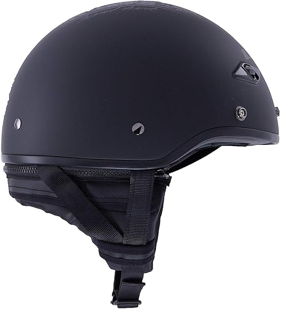 LS2 Helmets Bagger Motorcycle Half Helmet