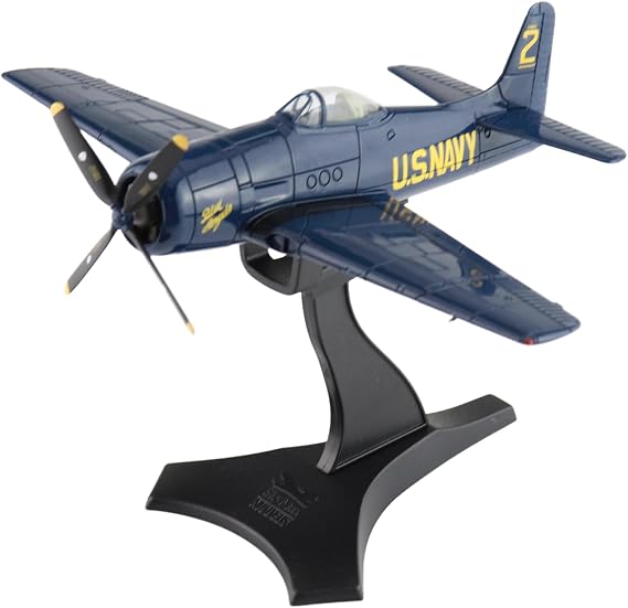 Hobby Master | 1:72 Scale Diecast Military Aircraft Replica | F8F-1B No.2 ariplane, US Navy, 1946 | Model SM1011