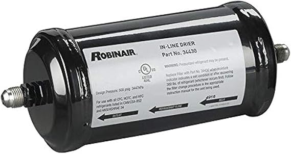 Robinair 34430 A/C Recycling Filter Drier - Single