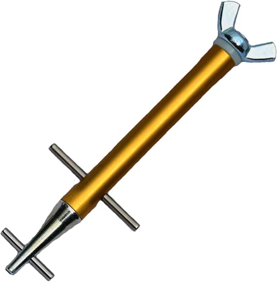 CLT05 - Clamptite - 4 3/4" Plated Steel/Aluminum Tool w/ Wingnut