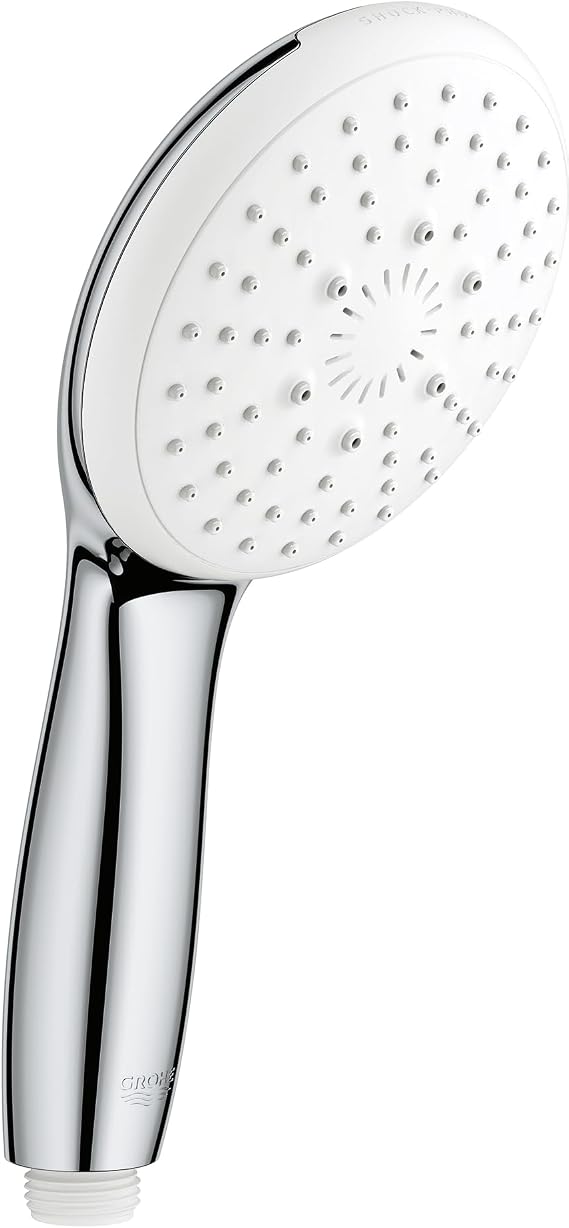 GROHE 26758002 Tempesta Hand Shower, 3-Spray, Round, 1.75 GPM, StarLight Chrome
