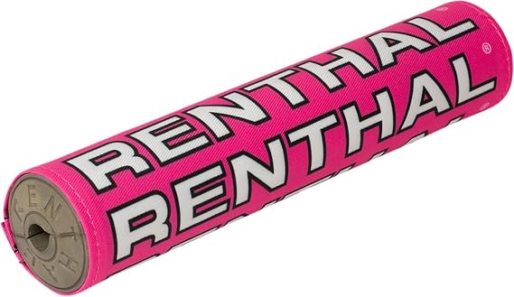 Renthal P356 Vintage SX Crossbar Pad - Pink/White