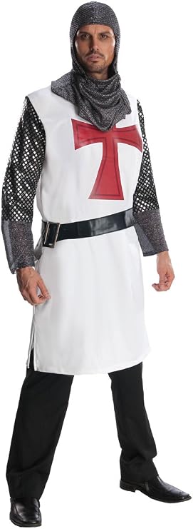 Rubies Knight To Remember Costume for Adults, Men's Costume