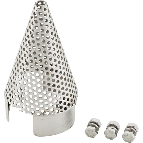 772-32520 3 in. Vortex Cone Muffler, Natural