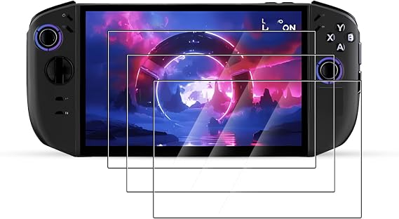 3 Pack Screen Protector for Lenovo Legion Go 2 Retro Handheld Video Game Console,Tempered Glass Film Guard,Bubble Free,9 HD Clear,Ultra Resistant,Anti-Scratch