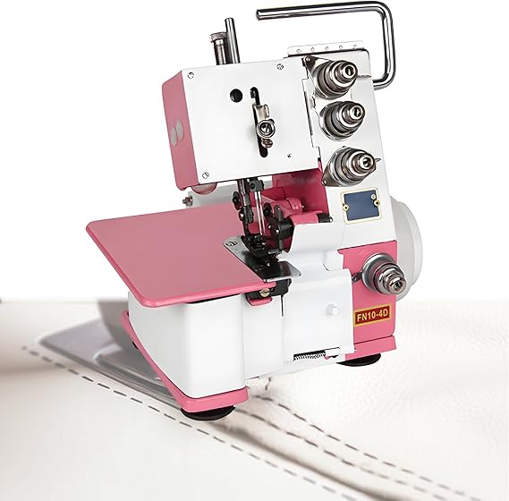 Four-Line Overlock Sewing Machine with Adjustable Stitch Length Machine Electric Desktop Overlock Electric Four Thread Lockstitch