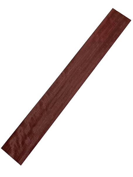 Exotic Wood Zone Wood Veneer 1/8" x 3" x 18" Combo Packs (10, Purpleheart, 1/8" x 3" x 18")