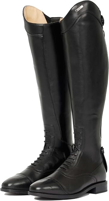 LeMieux Field Riding Boots - Womens Long Leather Horse Riding Boots - Regular Calf Height - Regular Calf Width