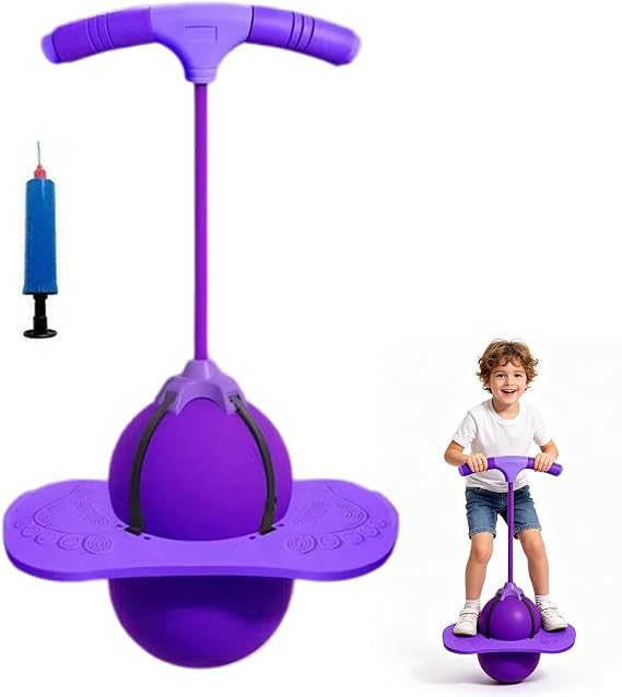 Balance Jumping Ball, Balance Bouncing Ball with Pump & Handle