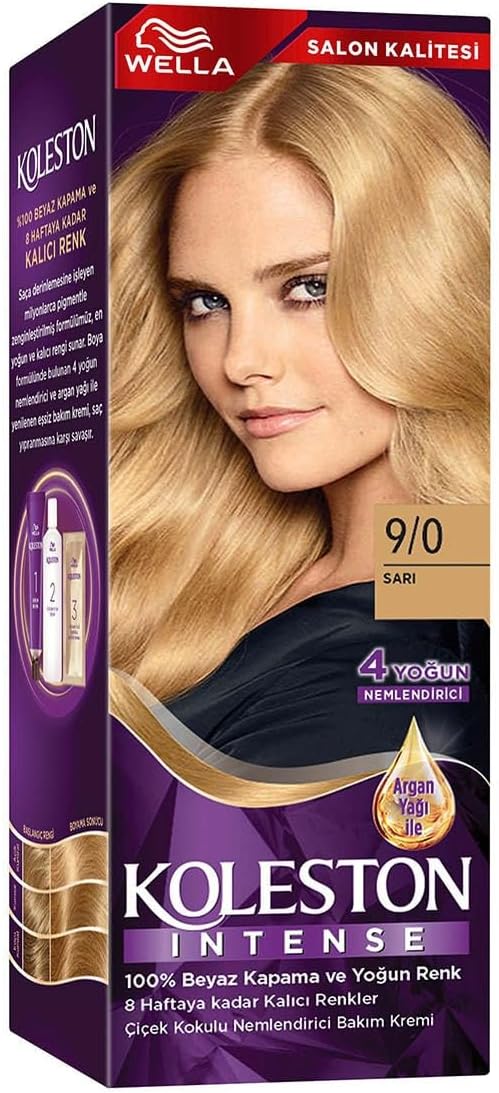Wella Koleston Intense Hair Dye 90 Yellow - Salon Quality