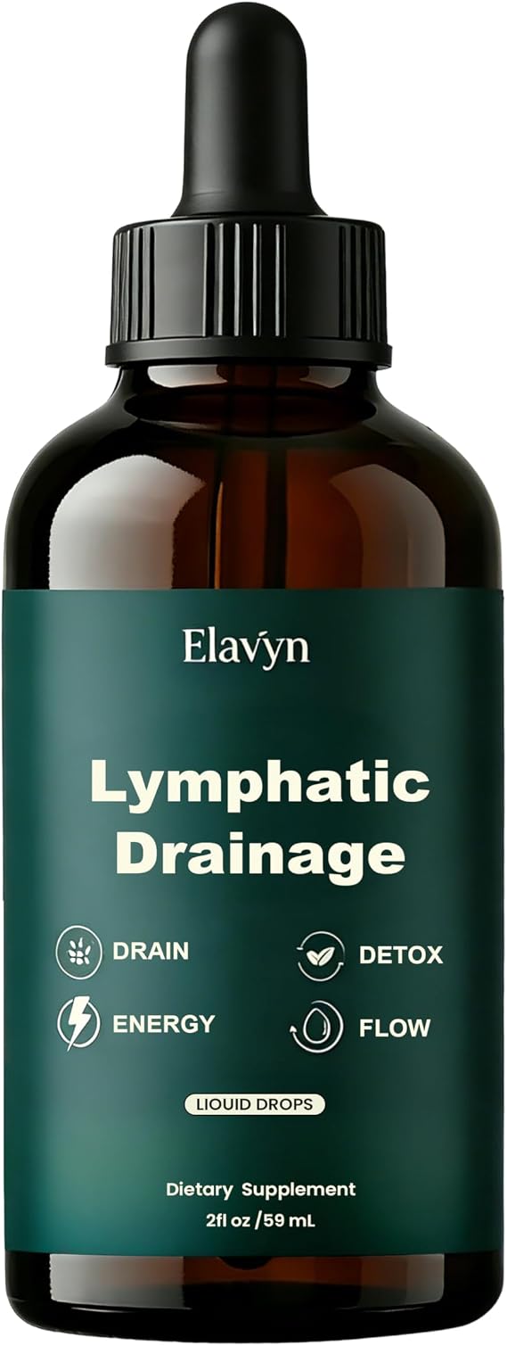 Lymphatic Drainage Drops, Maximum Potency Formula,Fluid Retention