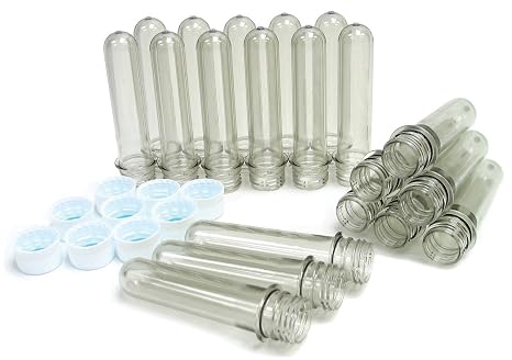 Soda Bottle Preforms and Caps (30/pk)
