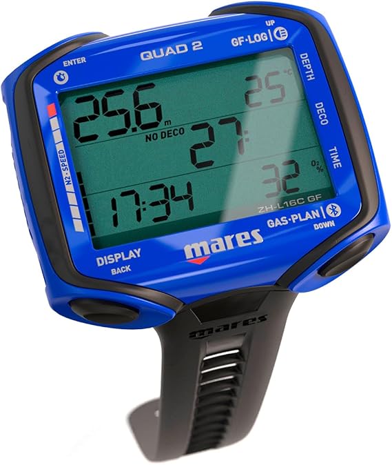 Mares Dive Computer Quad 2 (Blue)