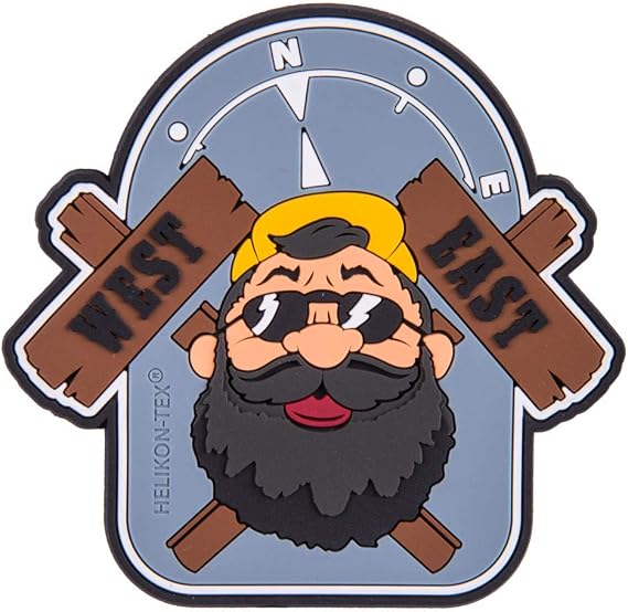 Helikon-Tex Beardman Outback Patch Gray