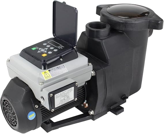 Pureline Rapids Inground Pool Pump, PL2516, 2 HP, Variable Speed Pool Pump, Premium Energy Efficiency and Programable Flexibility
