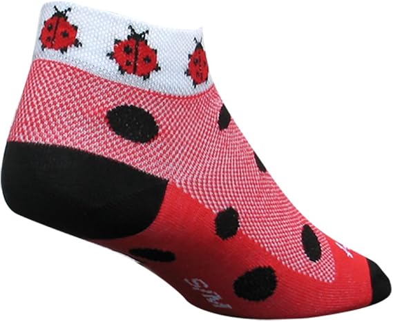 SockGuy, Women's Classic Socks - Small/Medium, Lady Bug
