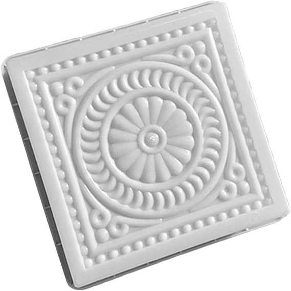 Kisangel Brick Mold 14.5 Inch Square Cement Paver Mold Concrete Stepping Stone for Garden Patio Yard Pathway