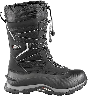 Baffin Mens SEQUOIA Lightweight Insulated Cushioned Waterproof Slip-Resistant Slip-On Winter Snow Boots for Snowshoeing