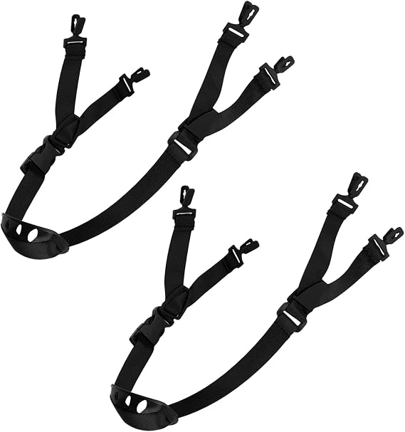 2pcs Universal Hard Hat Chin Straps, Adjustable Y-Shape Safety Helmet Strap
