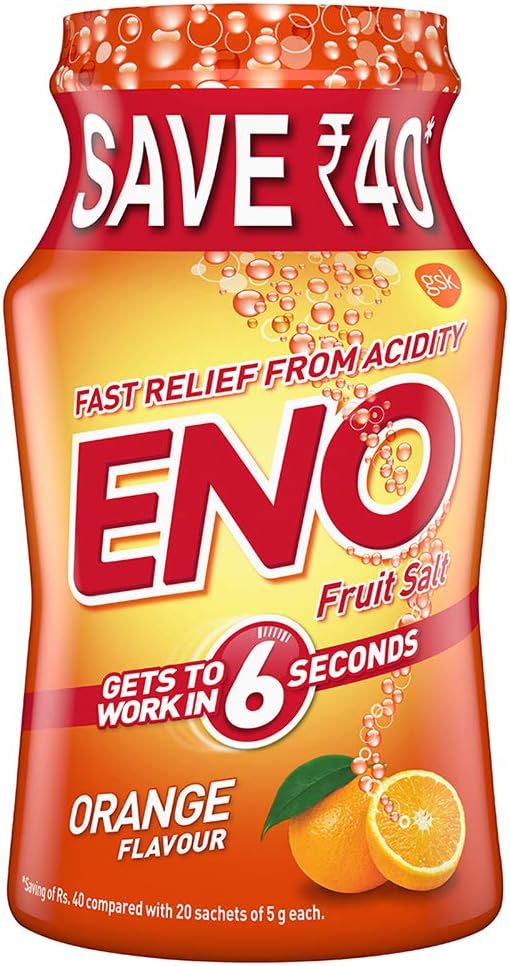 ENO fruit salt-orange flavour