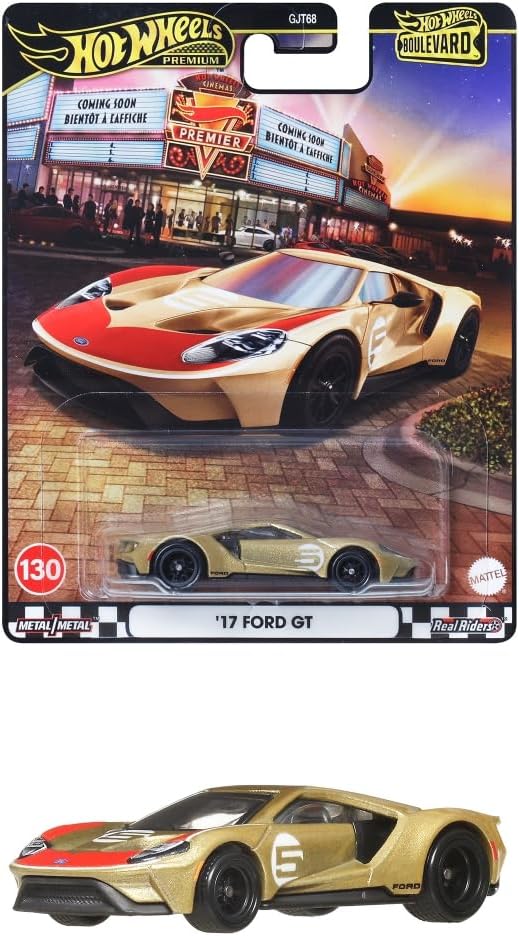Hot Wheels Premium - Boulevard: 2017 Ford GT JBL15#130