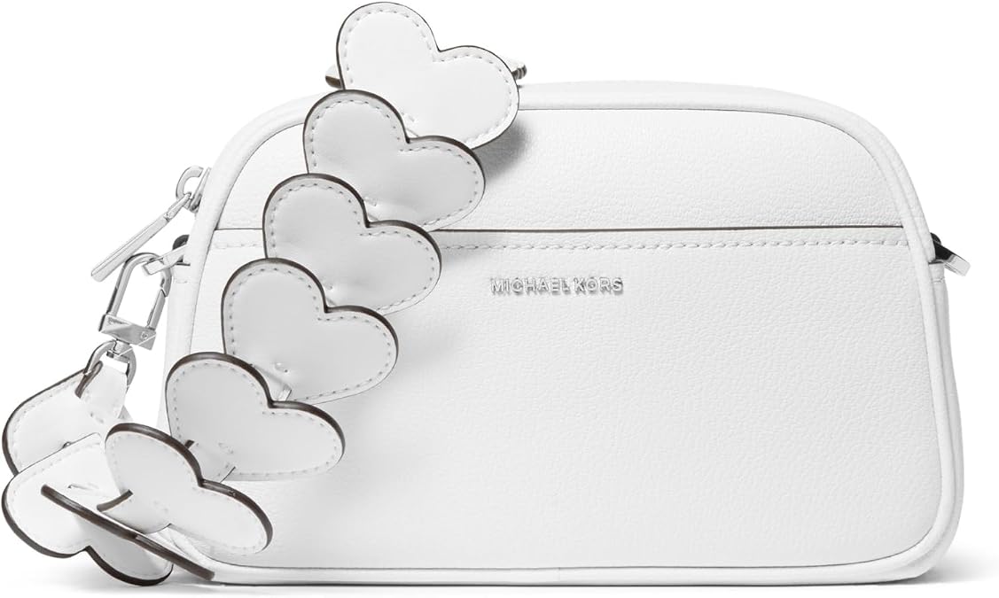 Michael Kors Women's Jet Set Small Camera Crossbody Bag Heart