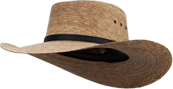 Men's Palm Braid Gambler Hat