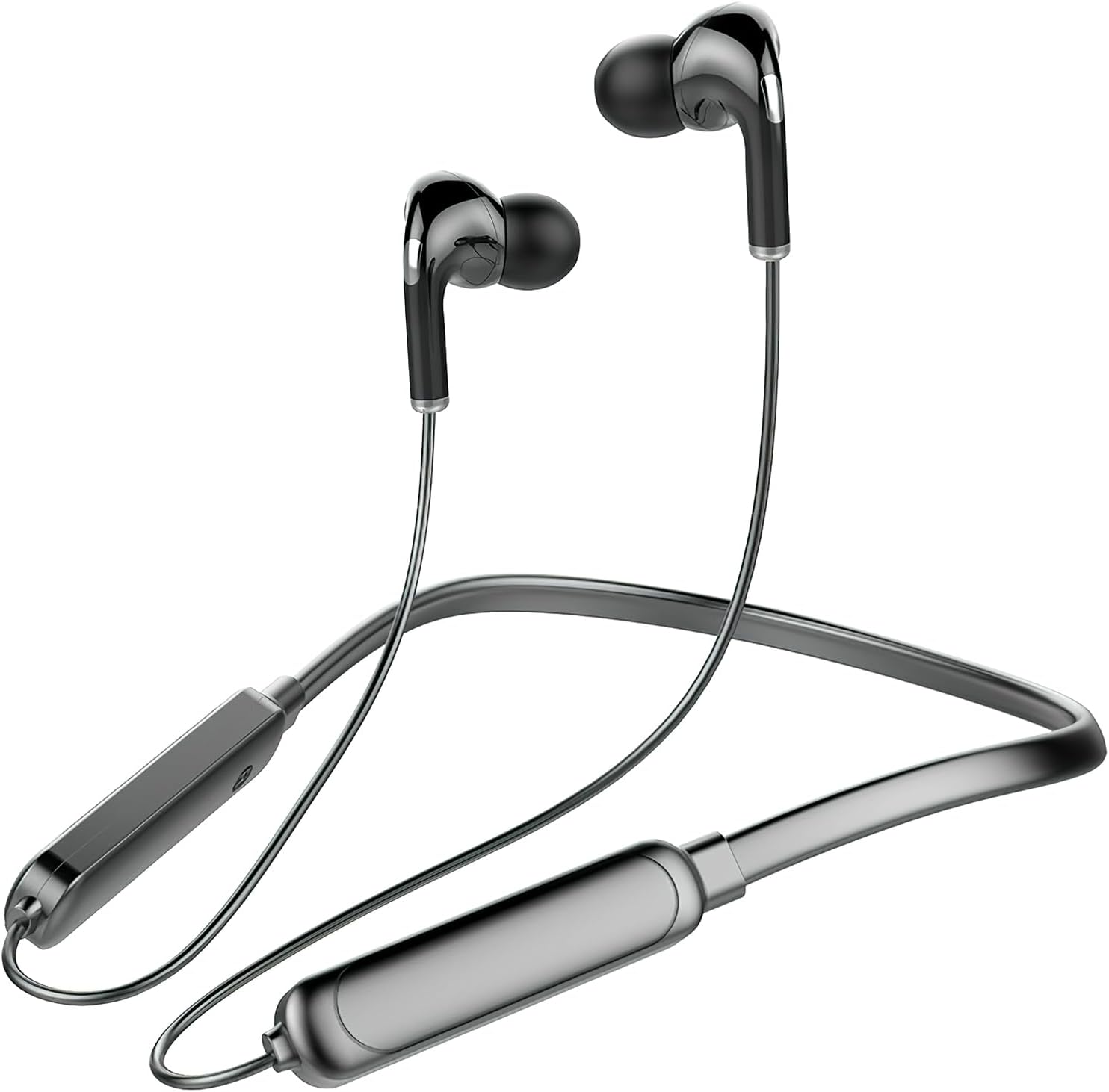 Bluetooth Neckband Earphones Sport Wireless Bluetooth Headphones Valentine's Day Gift for Him Her Running Cycling Gym Home Office Sweat-Resistant Wireless Earbuds with Noise Cancelling Mic Lightweight