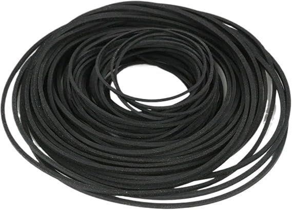 Transfer Belt Universal 30-120pack Mix Replacement Rubber CD DVD Rubber Belt Turntable Assorted Strap Cassette Tape Recorder Cassette Tape Transmission Drive Belt(Mix 120pcs)