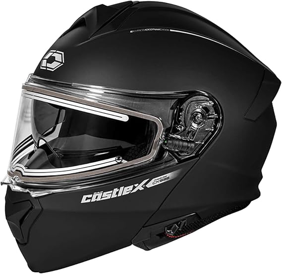 Castle X CX935 Modular Electric Snow Helmet (Matte Black - 2X-Large)