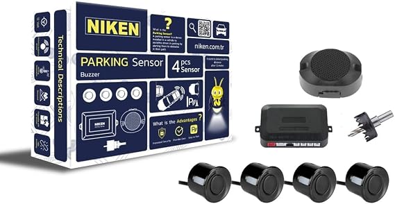 Niken Park Sensörü Ses İkazlı 22Mm Siyah