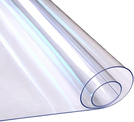MObyat Clear Table Protector 1.5mm Thick Transparent Table Pad Cover Protector Desk Writing Mat Tablecloth Plastic Scratch Resistant Mats for Coffee Table, Dining Room Table (Size : 44 x 72 Inch)